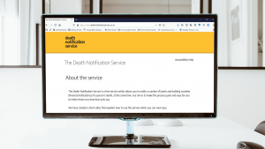 UK Death Notification Service for Banks & Building Societies
